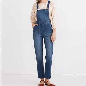 Madewell Stovepipe Overalls